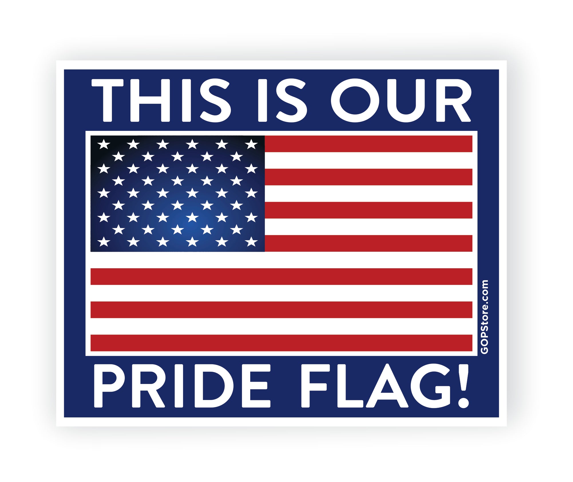 This Is Our Pride Flag Sticker