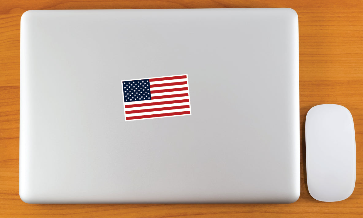 American Flag Sticker