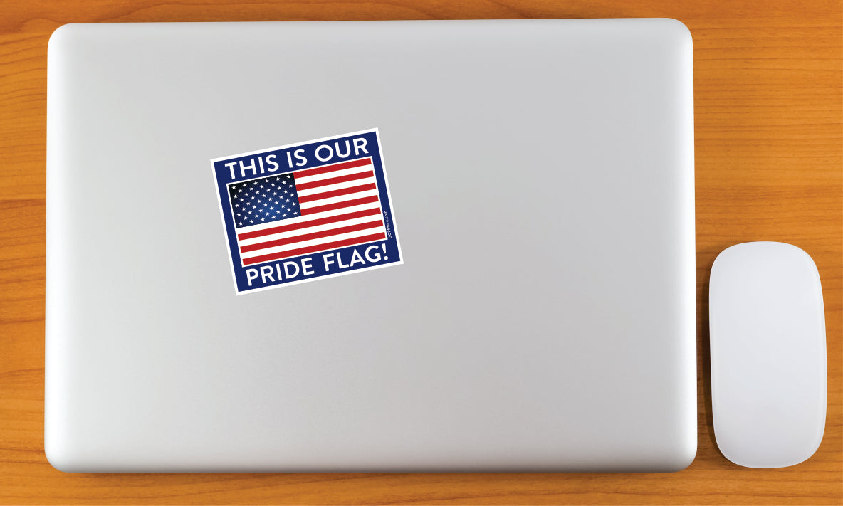 This Is Our Pride Flag Sticker