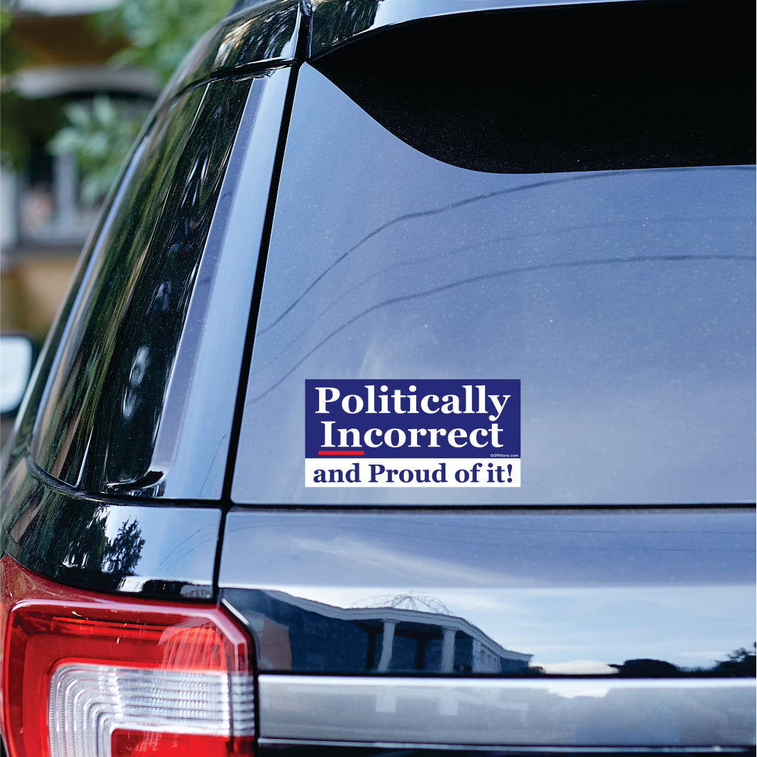 Politically Incorrect Sticker