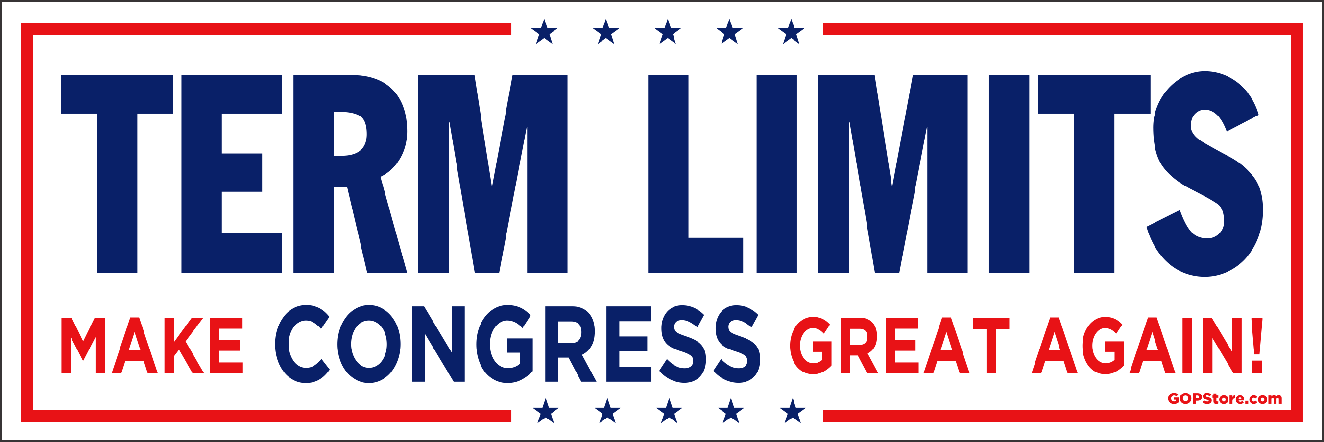 Term Limits Sticker – GOPStore.com